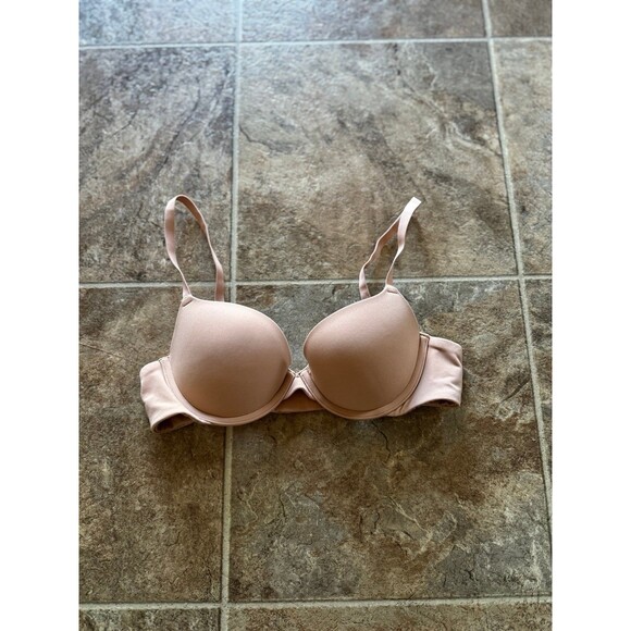 Skims Fits Everybody Push-up Bra Ochre Size 34A - Picture 4 of 7